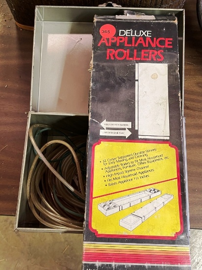 Metal File Box and Appliance Rollers