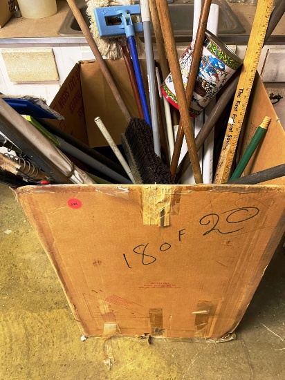 Box of Cleaning Tools