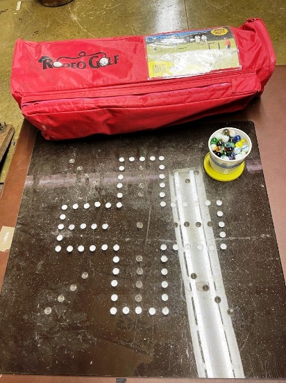 Rodeo Golf, Agrivation Board with Marbles