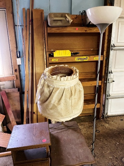 Lamps and Phone Stand Table