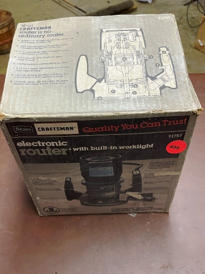 Craftsman Router