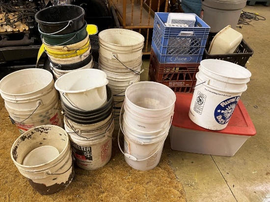 Tote, Buckets, and Crates