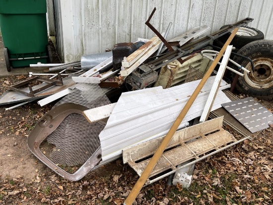 Metal Scrap Pile