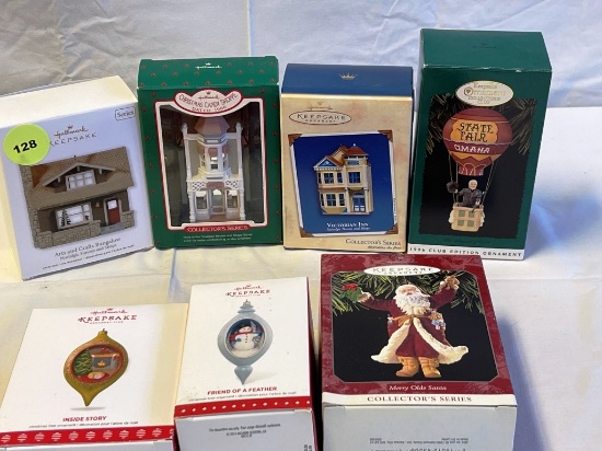 7 Hallmark Ornaments