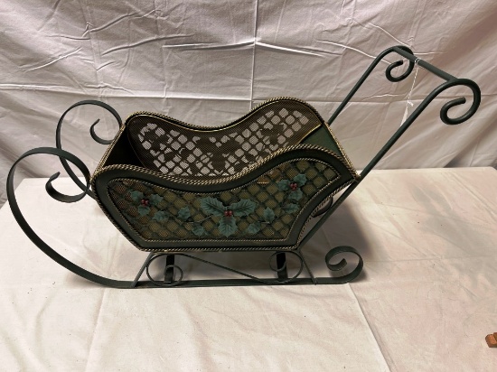 Large Metal Sleigh