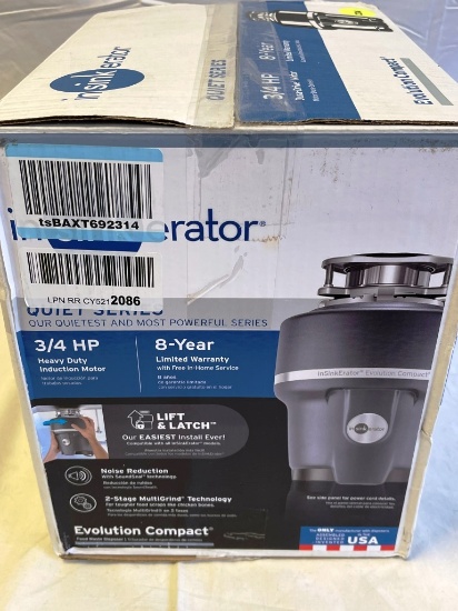 Insinkerator Garbage Disposal