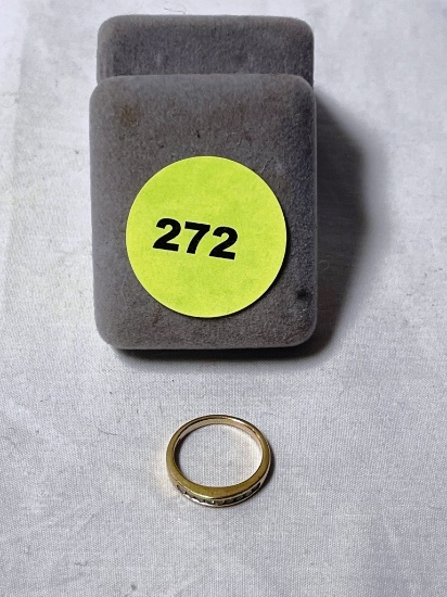 14K Gold and Diamond Ring
