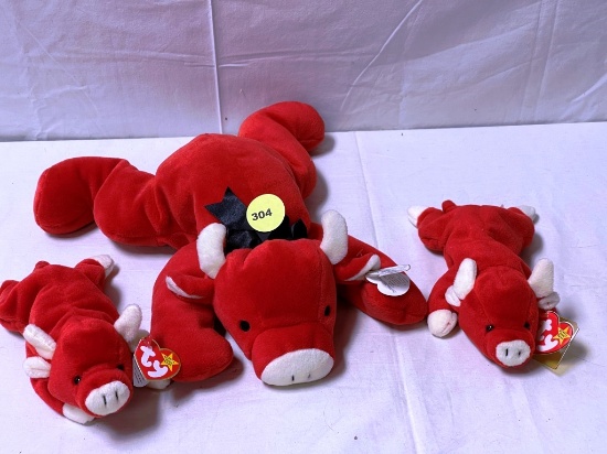 Ty Beanie Bulls
