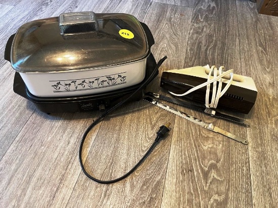 Slow Cooker and Electric Knife