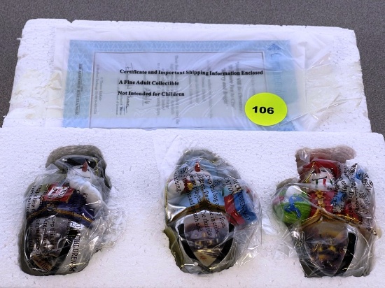 Thomas Kinkade Snowman Bells