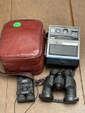 Vintage Camera and Binoculars