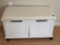 Blanket Chest with Sliding Drawer Front