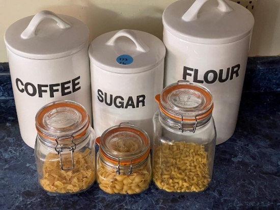 2 Sets of Canisters