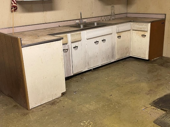 Cabinets and Sink