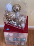 Ornaments in Storage Boxes
