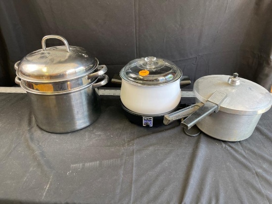 Large Steamer, Slow Cooker, Pressure Cooker
