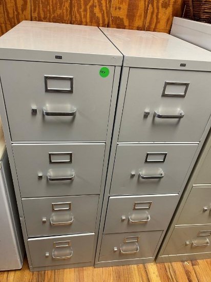 2 Hon Filing Cabinets