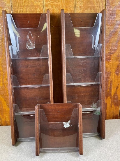 Brochure Holders, Wall Mounted