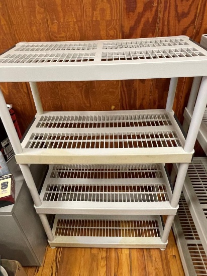 Plastic Storage Shelf