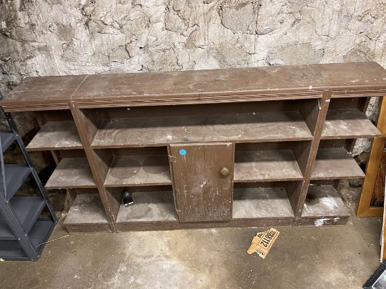 Wooden Shelf and Bench