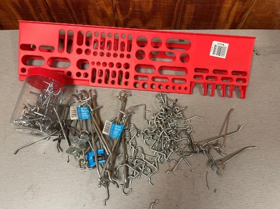 Pegboard Tool Hooks and Organizer