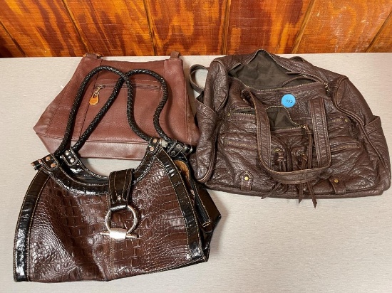 Leather Look Purses