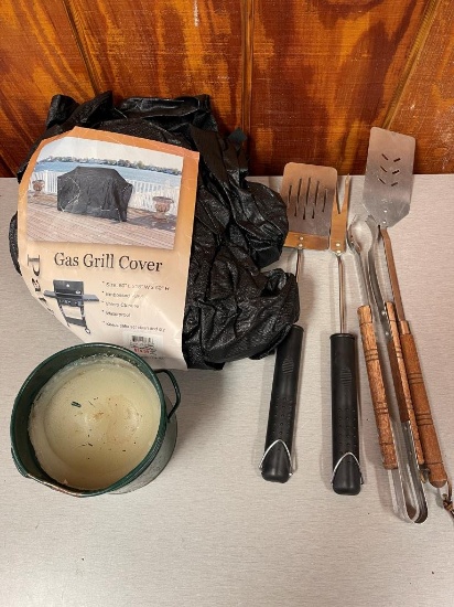 Grill Cover, Grilling Tools