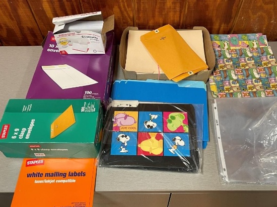 Labels, Envelopes, Files
