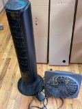 Tower Fan and Small Fan