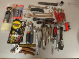 Box of Assorted Hand Tools