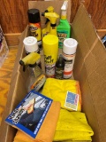 Car Care Items plus Snow Brushes