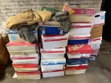 Unsorted Soft Goods in Boxes, Mostly Clothing