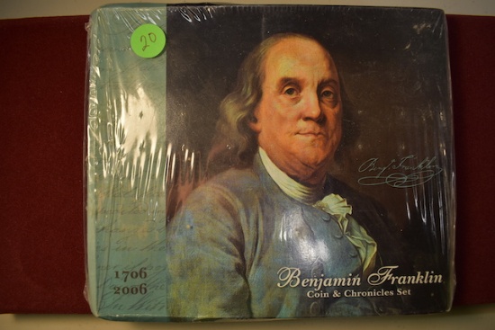 Benjamin Franklin Coin & Chronicles Set