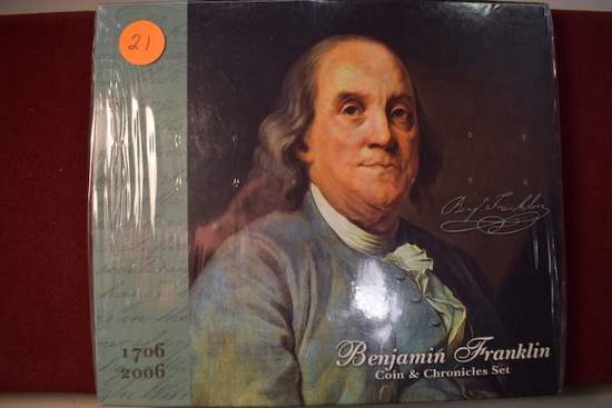 Benjamin Franklin Coin & Chronicles Set