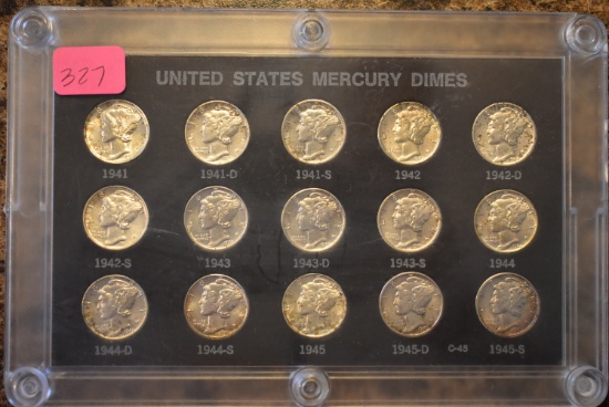 MERCURY DIME SHORT SET IN PLASTIC