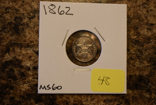 THREE CENT SILVER