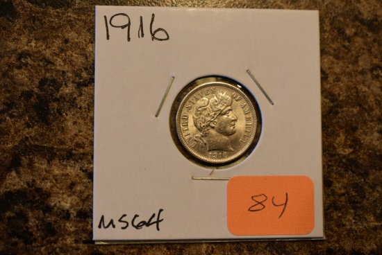 BARBER DIME