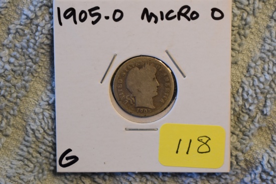 BARBER DIME