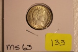 BARBER DIME