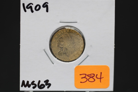 $2.5 GOLD INDIAN