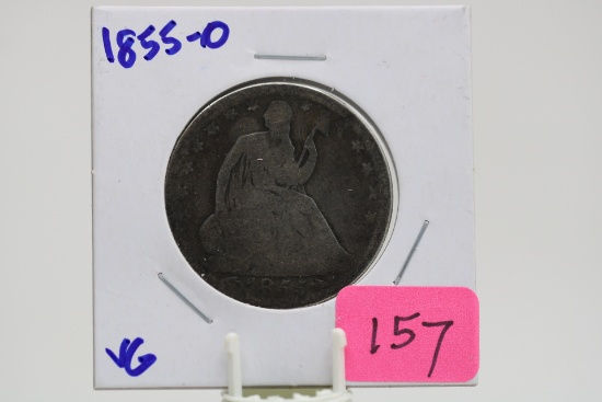 SEATED HALF DOL.