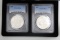 MORGAN DOLLAR 2 COIN SET