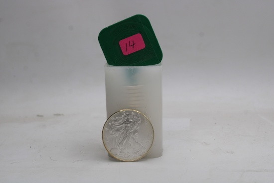 20 SILVER AMERICAN EALGES