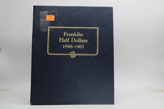 COMPLETE FLANKLIN HALF DOLLAR BOOK SET