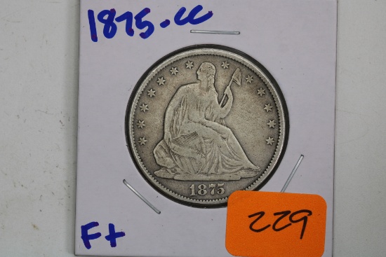 SEATED HALF DOL.