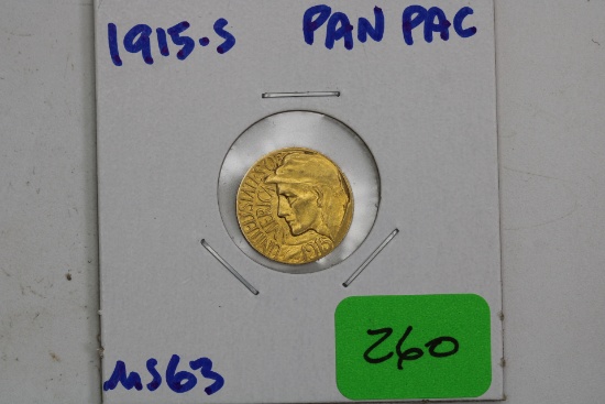 PAN PAC COMMEM. GOLD $1
