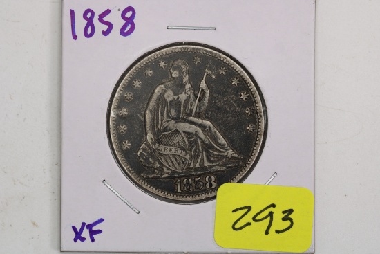 SEATED HALF DOL.