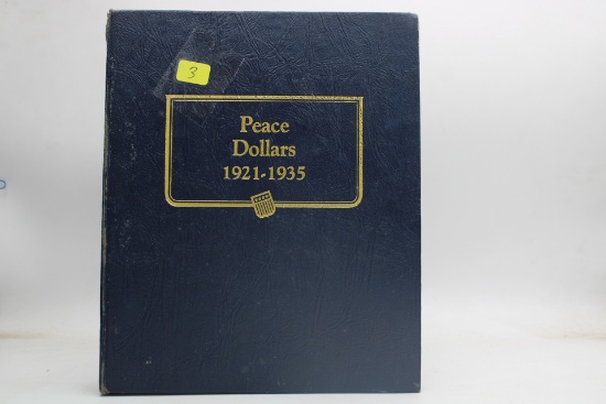 COMPLETE PEACE DOLLAR BOOK SET