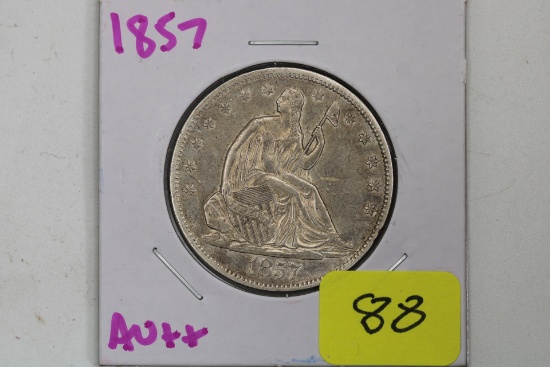 SEATED HALF DOL.