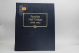 COMPLETE FLANKLIN HALF DOLLAR BOOK SET